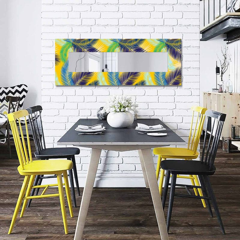 Dekorspegel 40x120 cm - Flerfärgad - Inredning - Speglar - Väggspegel