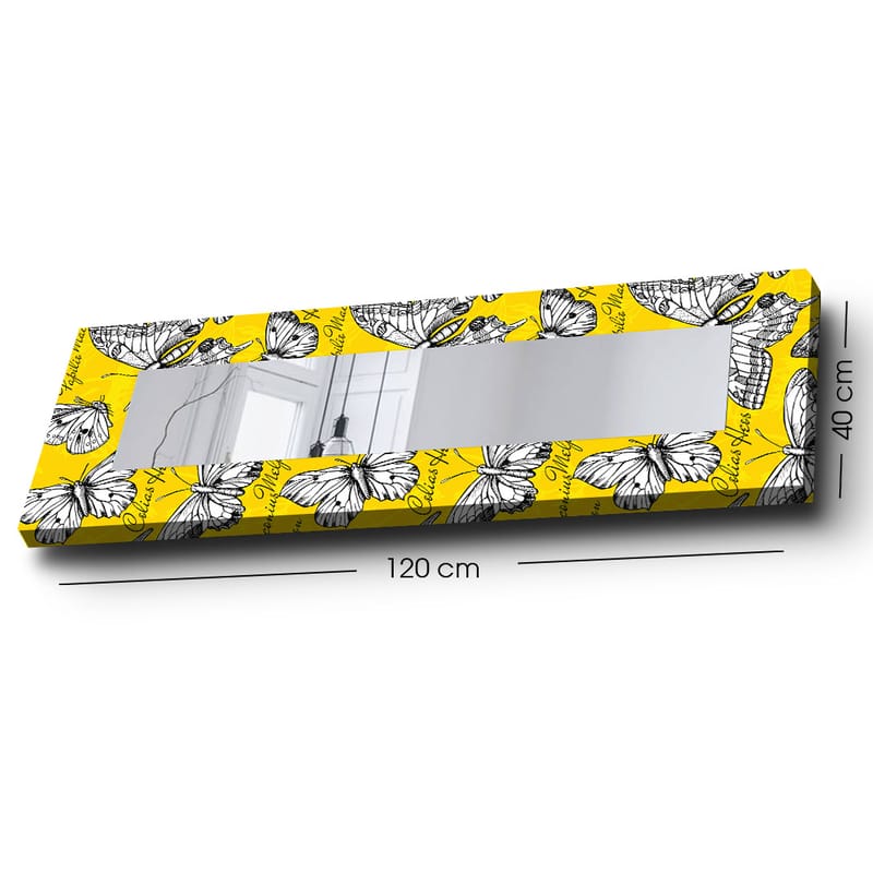 Dekorspegel 40x120 cm - Flerfärgad - Inredning - Speglar - Väggspegel