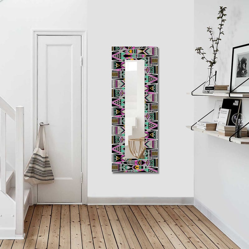 Dekorspegel 40x120 cm - Flerfärgad - Inredning - Speglar - Väggspegel