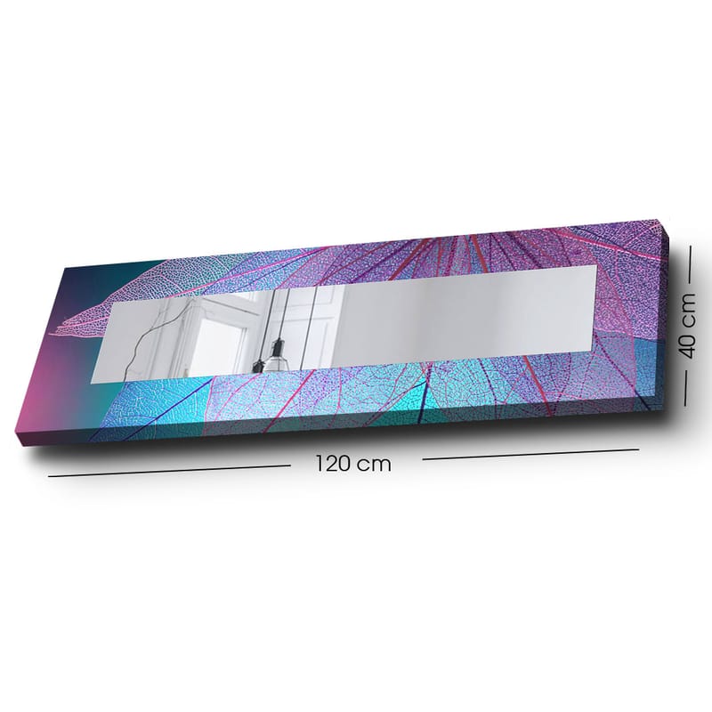Dekorspegel 40x120 cm - Flerfärgad - Inredning - Speglar - Väggspegel