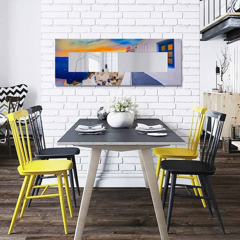 Dekorspegel 40x120 cm - Flerfärgad - Inredning - Speglar - Väggspegel