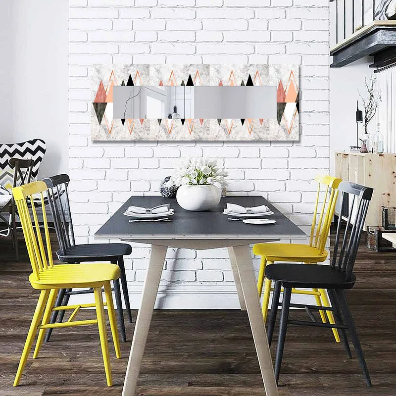 Dekorspegel 40x120 cm - Flerfärgad - Inredning - Speglar - Väggspegel