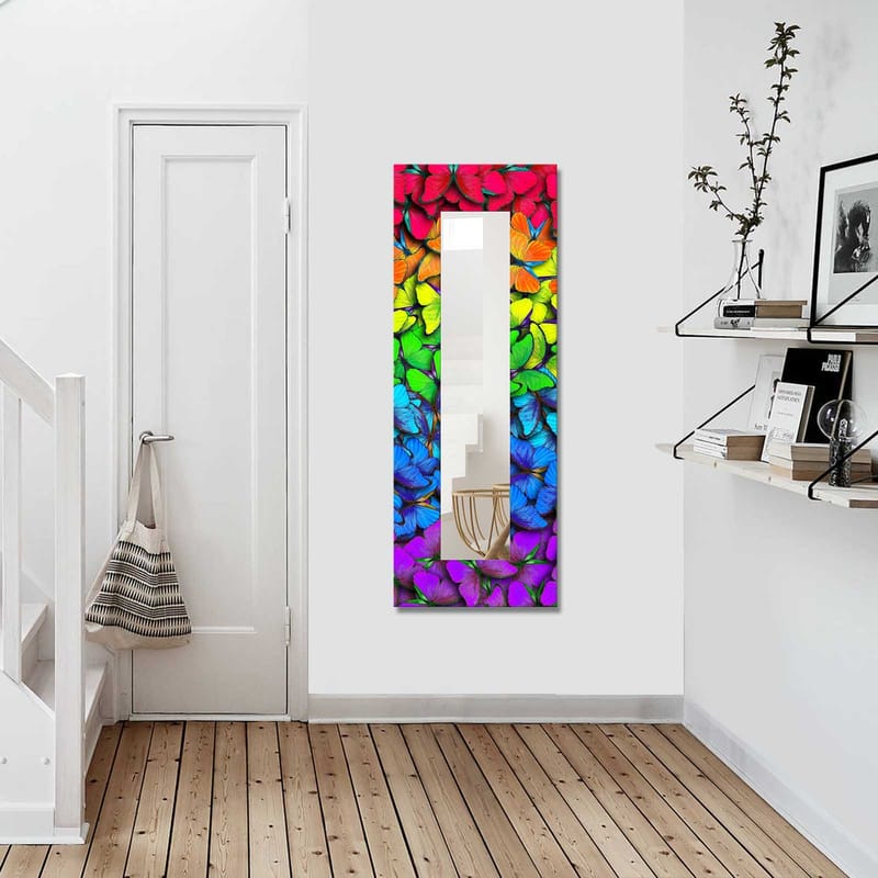 Dekorspegel 40x120 cm - Flerfärgad - Inredning - Speglar - Väggspegel