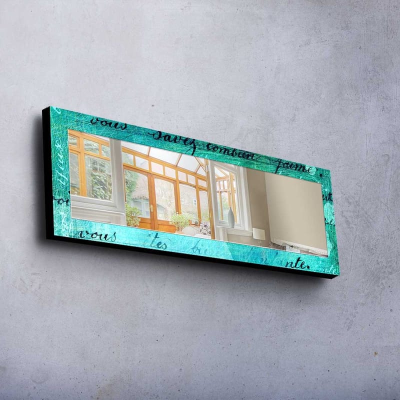 Dekorspegel 40x120 cm - Flerfärgad - Inredning - Speglar - Väggspegel