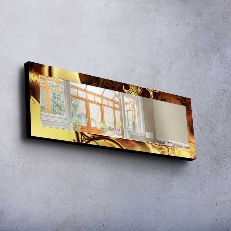 Dekorspegel 40x120 cm - Flerfärgad - Inredning - Speglar - Väggspegel