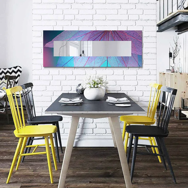 Dekorspegel 40x120 cm - Flerfärgad - Inredning - Speglar - Väggspegel