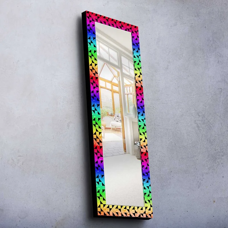 Dekorspegel 40x120 cm, Flerfärgad