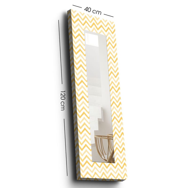 Dekorspegel 40x120 cm - Flerfärgad - Inredning - Speglar - Väggspegel