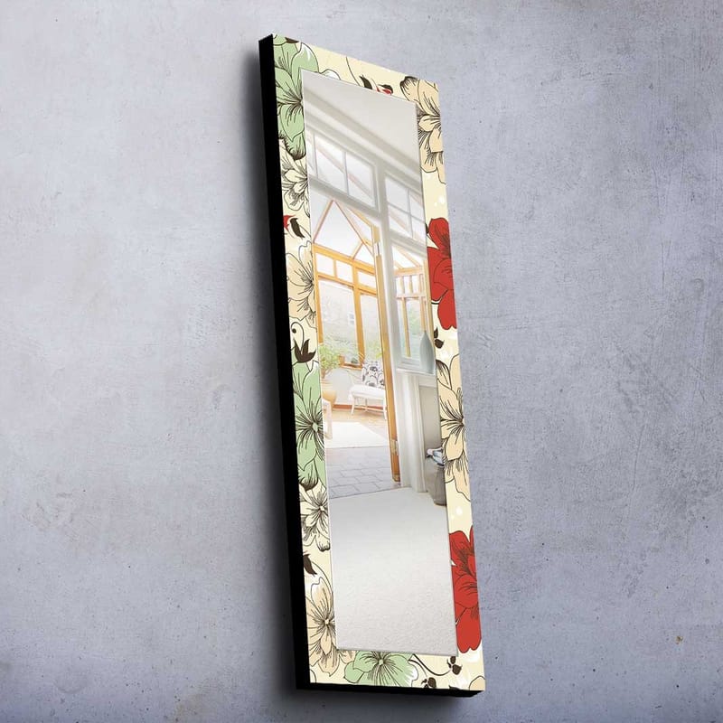 Dekorspegel 40x120 cm, Flerfärgad