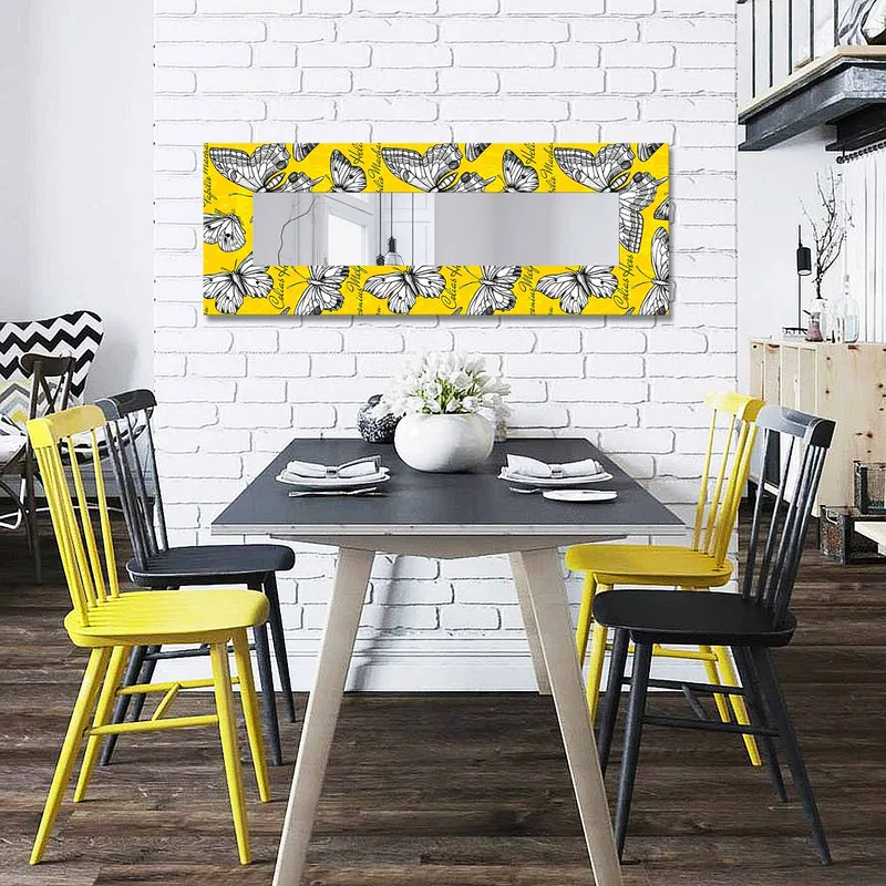 Dekorspegel 40x120 cm, Flerfärgad