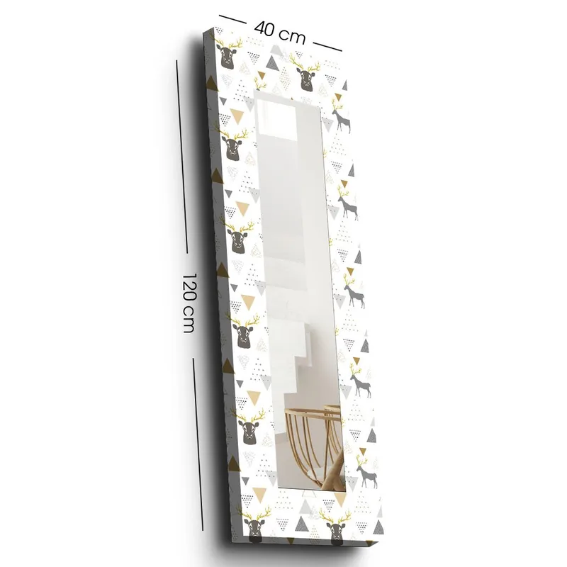 Dekorspegel 40x120 cm - Flerfärgad - Inredning - Speglar - Väggspegel