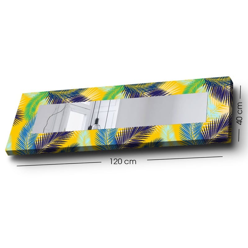 Dekorspegel 40x120 cm - Flerfärgad - Inredning - Speglar - Väggspegel