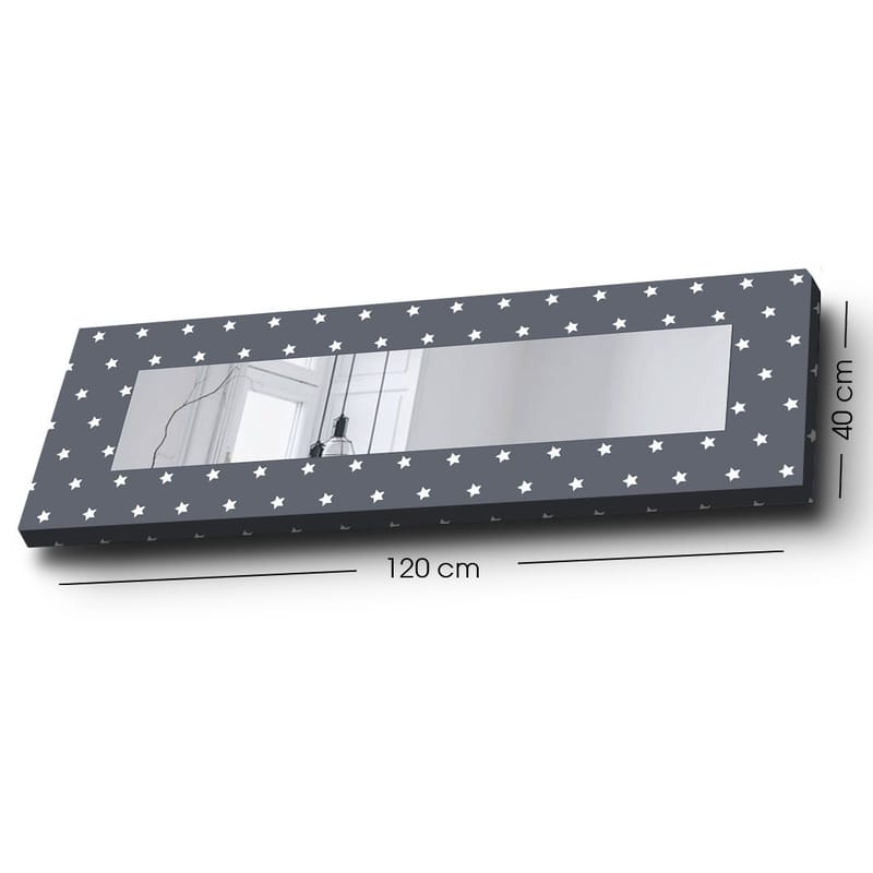 Dekorspegel 40x120 cm - Flerfärgad - Inredning - Speglar - Väggspegel