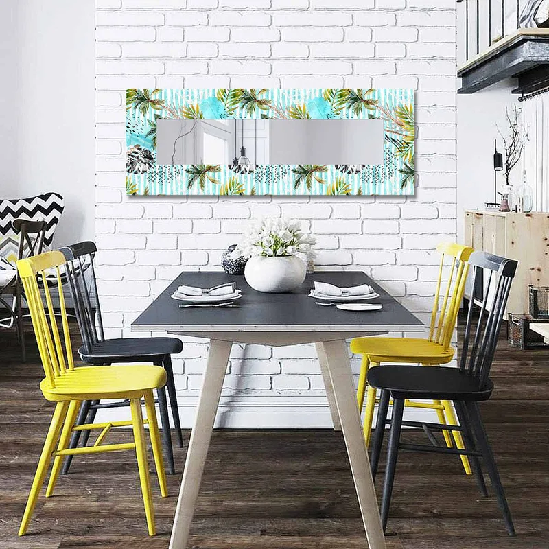 Dekorspegel 40x120 cm, Flerfärgad