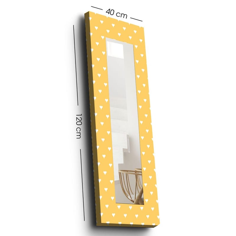 Dekorspegel 40x120 cm, Flerfärgad