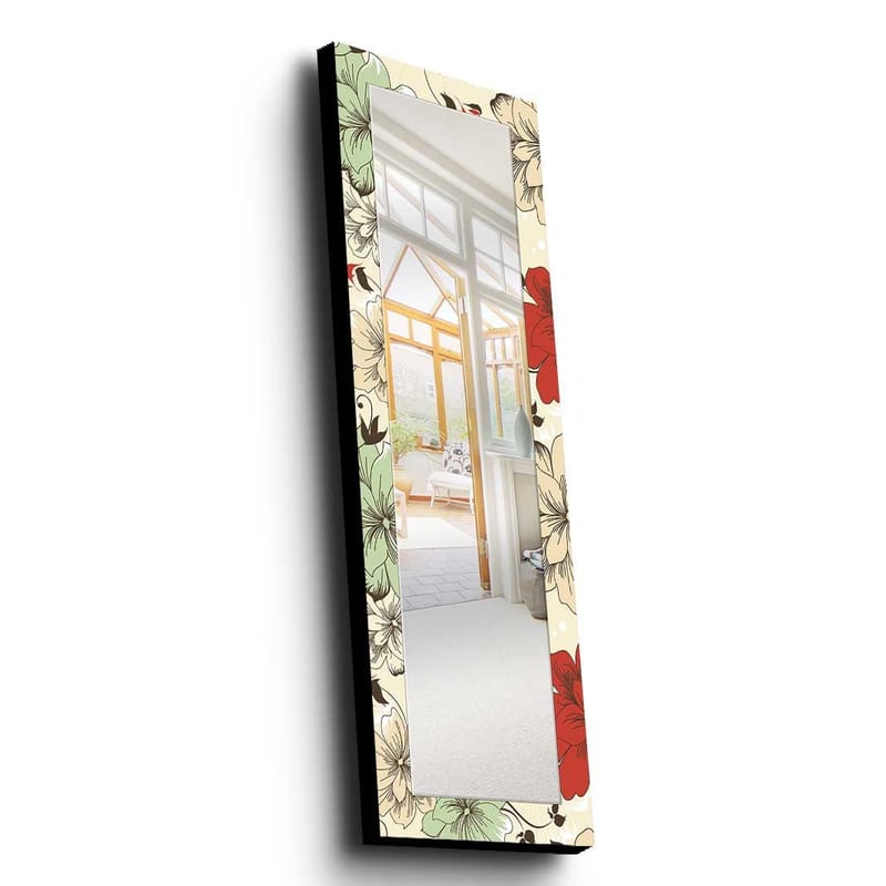 Dekorspegel 40x120 cm - Flerfärgad - Inredning - Speglar - Väggspegel