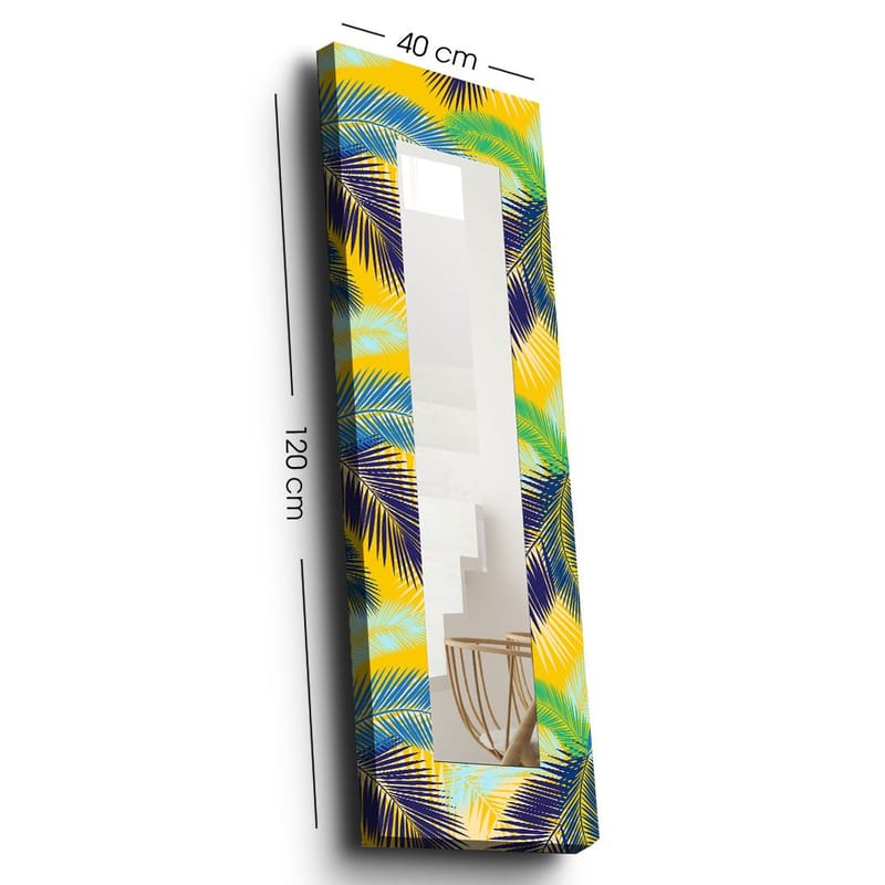 Dekorspegel 40x120 cm - Flerfärgad - Inredning - Speglar - Väggspegel