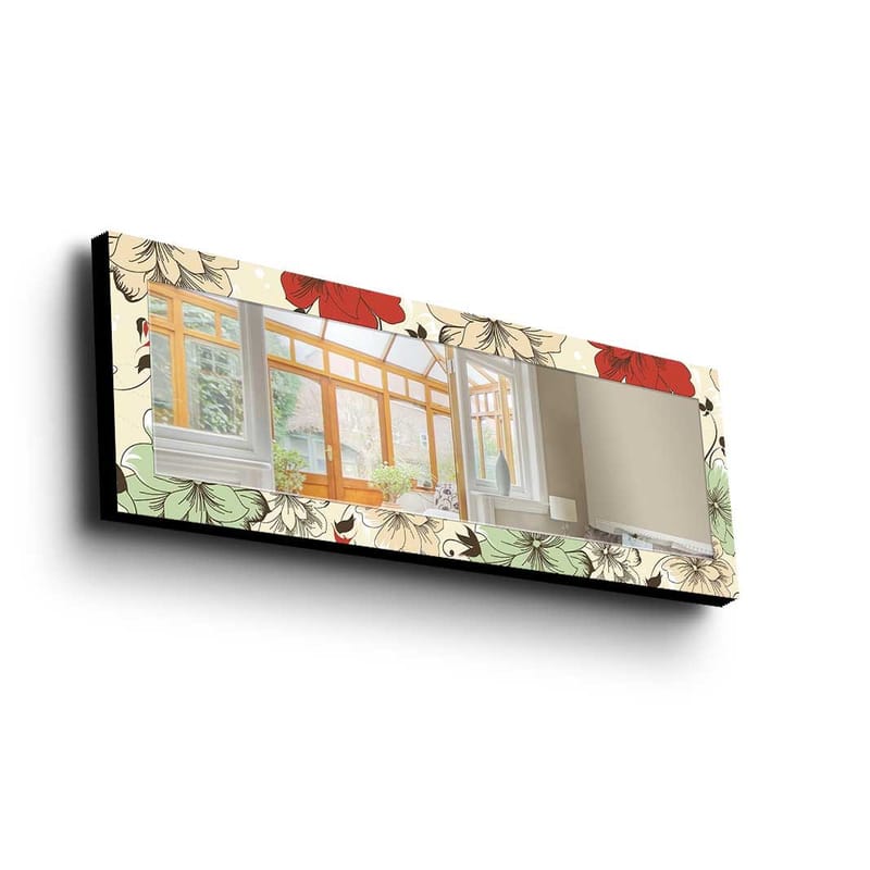 Dekorspegel 40x120 cm - Flerfärgad - Inredning - Speglar - Väggspegel