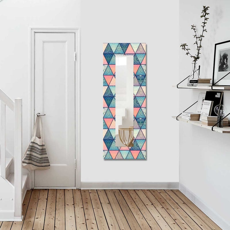 Dekorspegel 40x120 cm - Flerfärgad - Inredning - Speglar - Väggspegel