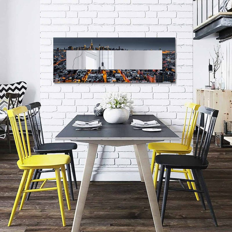 Dekorspegel 40x120 cm - Flerfärgad - Inredning - Speglar - Väggspegel