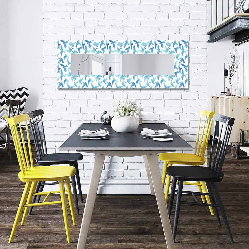 Dekorspegel 40x120 cm, Flerfärgad