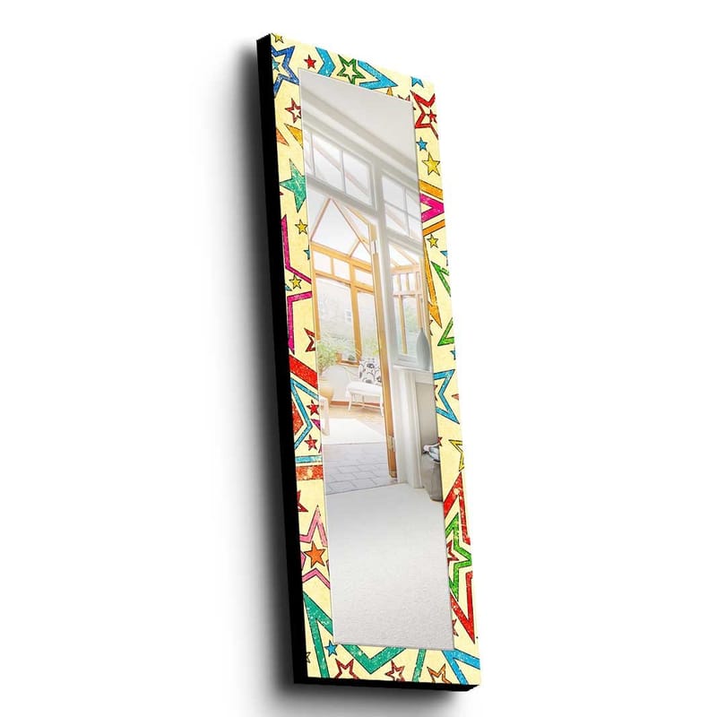 Dekorspegel 40x120 cm - Flerfärgad - Inredning - Speglar - Väggspegel