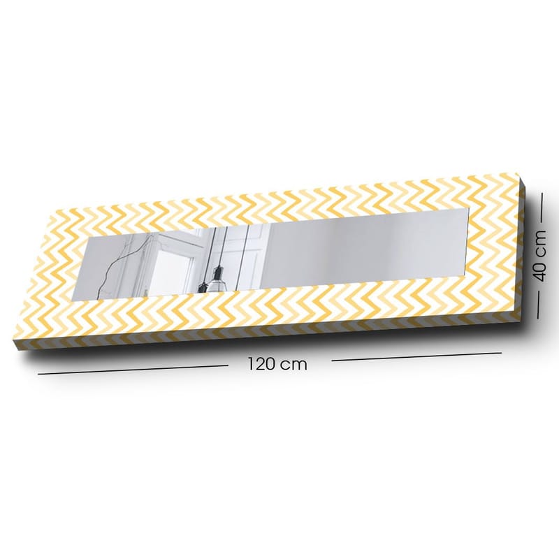 Dekorspegel 40x120 cm - Flerfärgad - Inredning - Speglar - Väggspegel