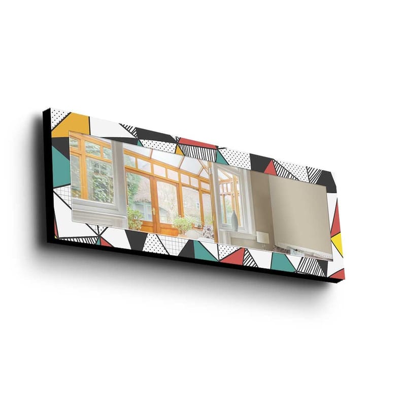 Dekorspegel 40x120 cm - Flerfärgad - Inredning - Speglar - Väggspegel