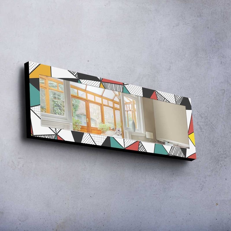 Dekorspegel 40x120 cm - Flerfärgad - Inredning - Speglar - Väggspegel