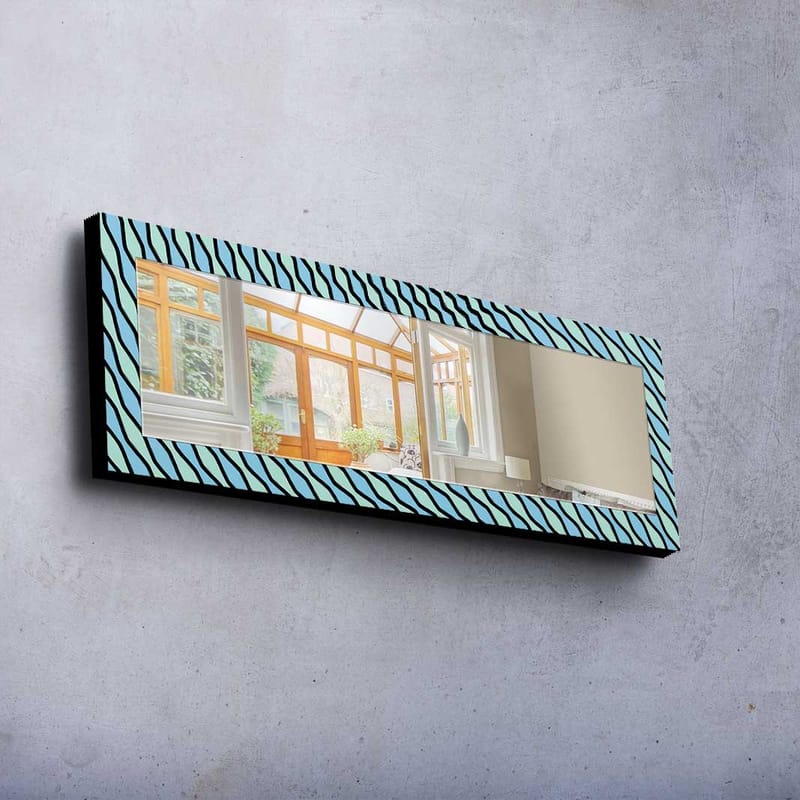 Dekorspegel 40x120 cm - Flerfärgad - Inredning - Speglar - Väggspegel