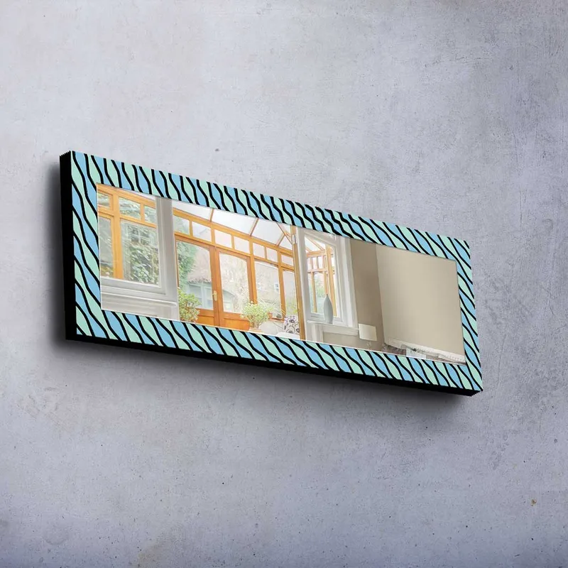 Dekorspegel 40x120 cm - Flerfärgad - Inredning - Speglar - Väggspegel