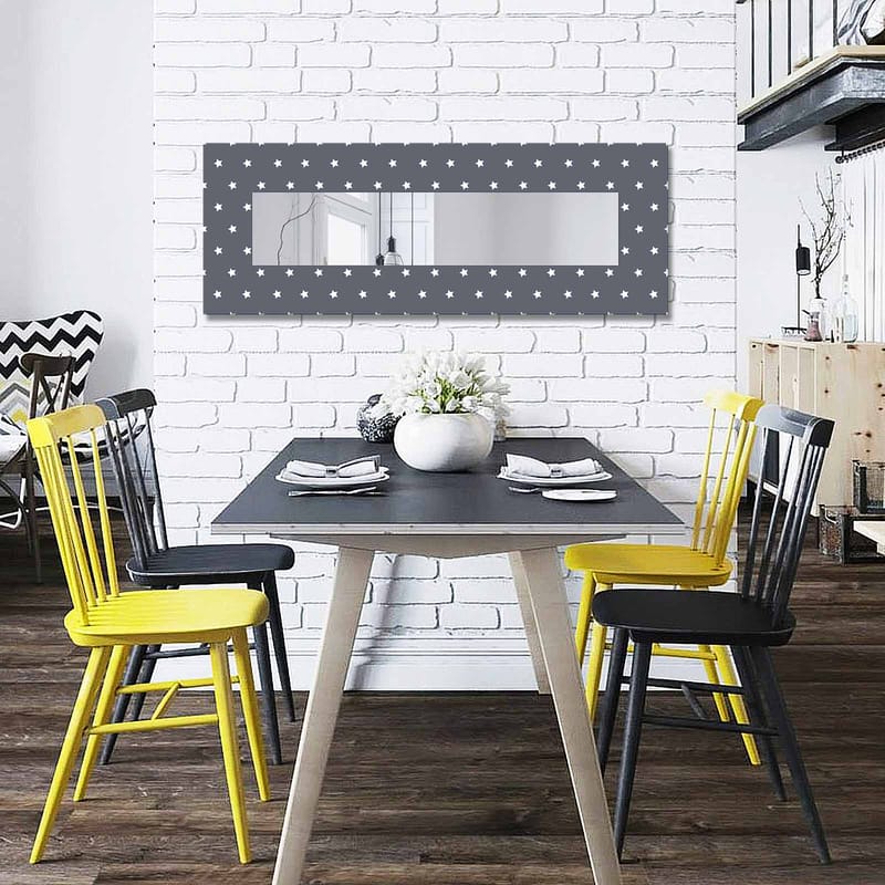 Dekorspegel 40x120 cm, Flerfärgad