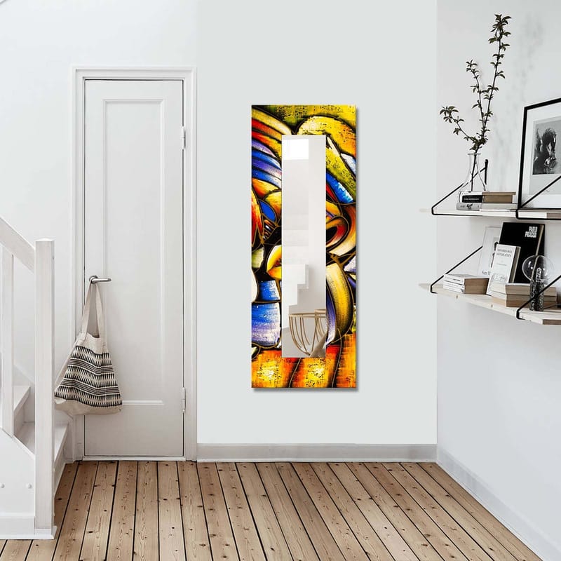 Dekorspegel 40x120 cm - Flerfärgad - Inredning - Speglar - Väggspegel