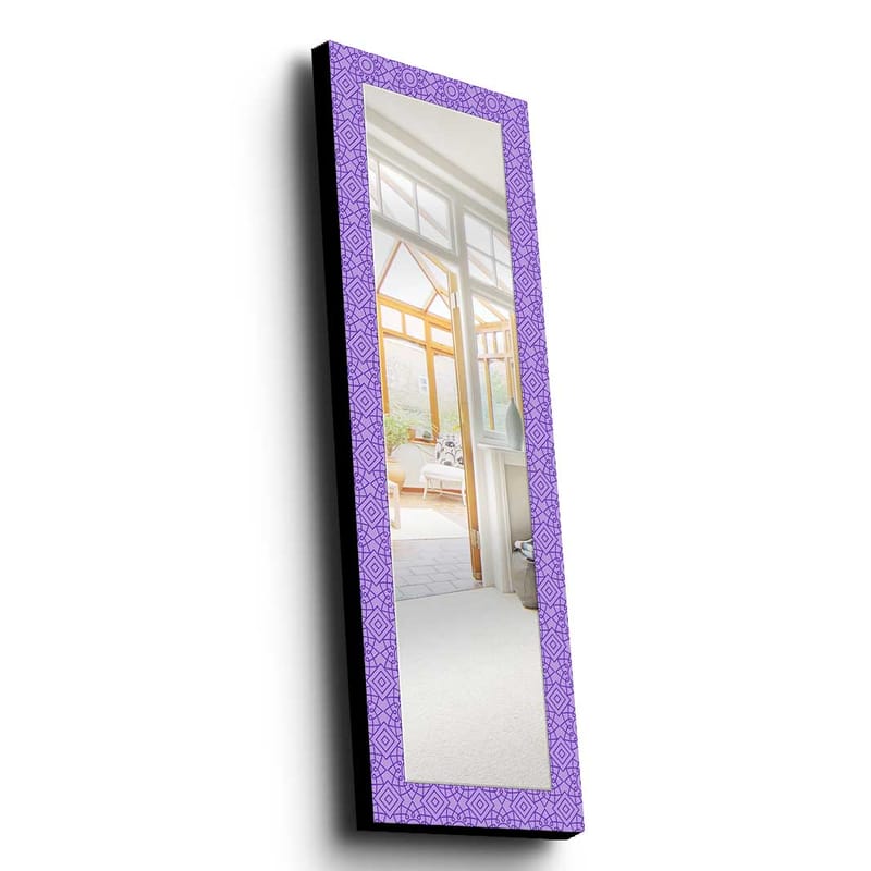 Dekorspegel 40x120 cm - Lila - Inredning - Speglar - Väggspegel