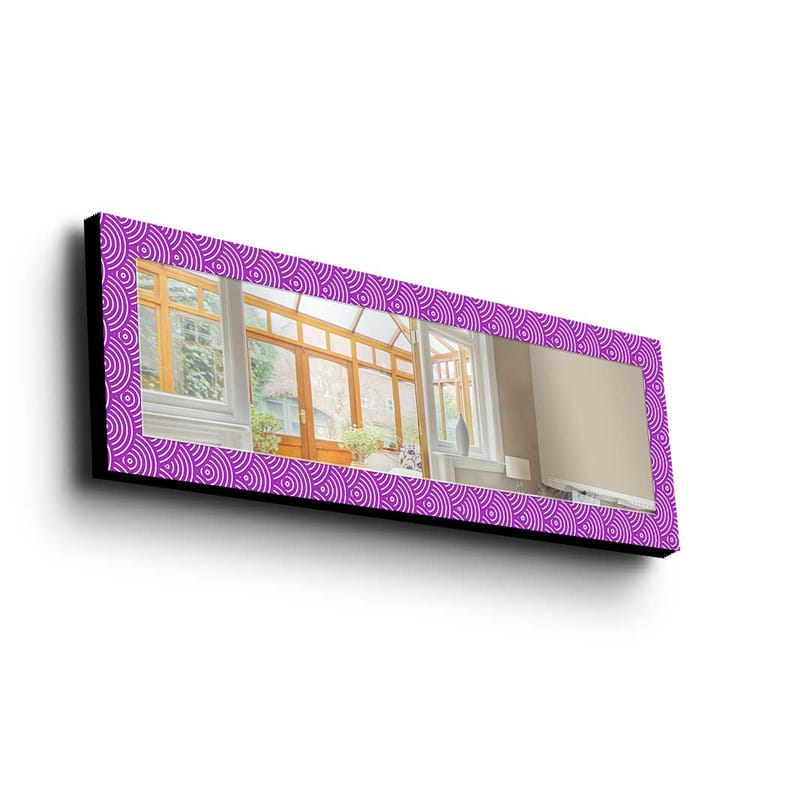 Dekorspegel 40x120 cm - Lila - Inredning - Speglar - Väggspegel