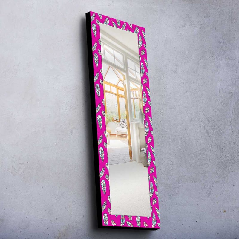 Dekorspegel 40x120 cm - Lila - Inredning - Speglar - Väggspegel