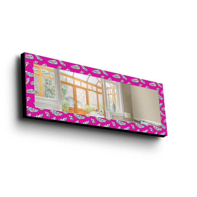 Dekorspegel 40x120 cm - Lila - Inredning - Speglar - Väggspegel