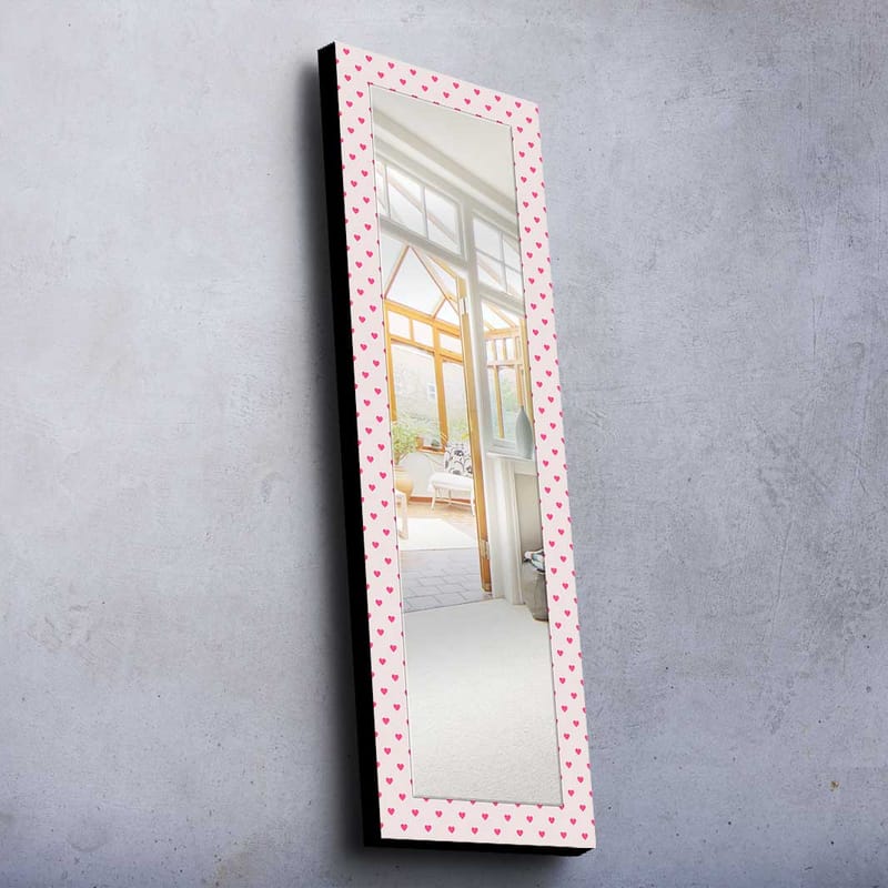 Dekorspegel 40x120 cm - Rosa - Inredning - Speglar - Väggspegel