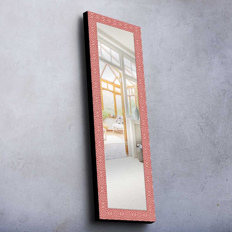 Dekorspegel 40x120 cm - Rosa - Inredning - Speglar - Väggspegel