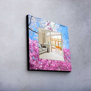Dekorspegel 50x50 cm - Flerfärgad - Inredning - Speglar - Väggspegel