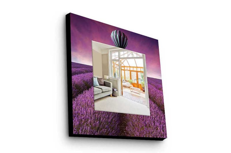 Dekorspegel 50x50 cm - Flerfärgad - Inredning - Speglar - Väggspegel
