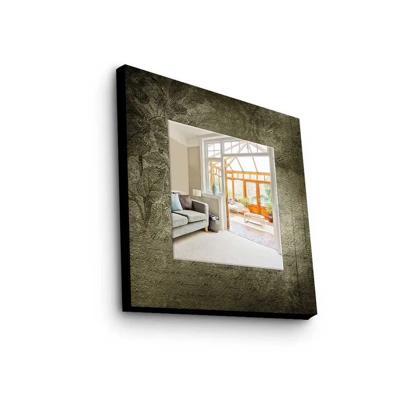 Dekorspegel 50x50 cm, Flerfärgad