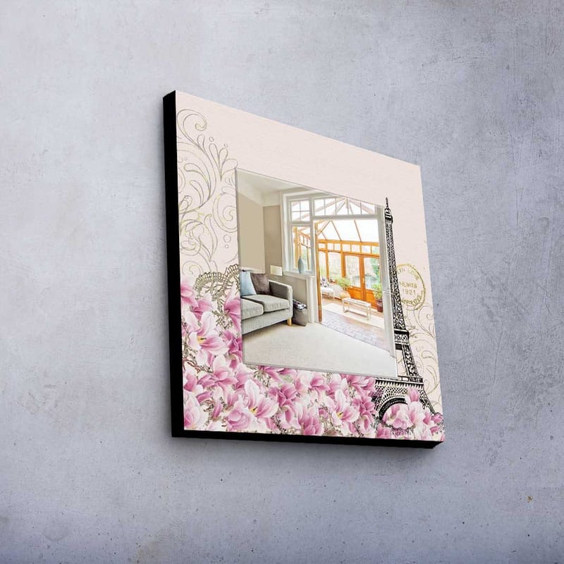 Dekorspegel 50x50 cm - Flerfärgad - Inredning - Speglar - Väggspegel