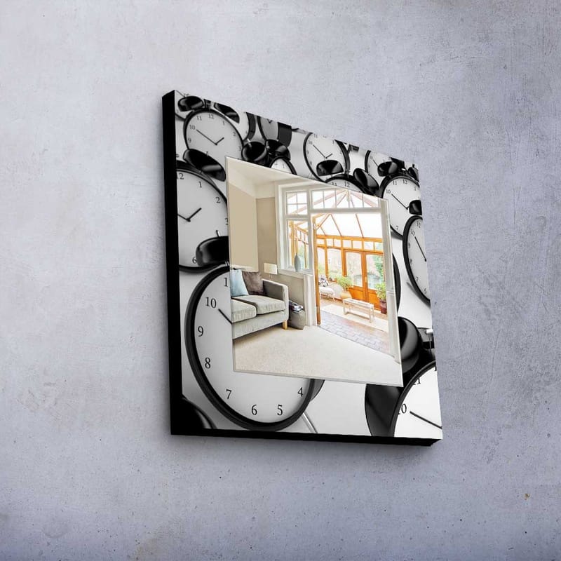 Dekorspegel 50x50 cm - Flerfärgad - Inredning - Speglar - Väggspegel