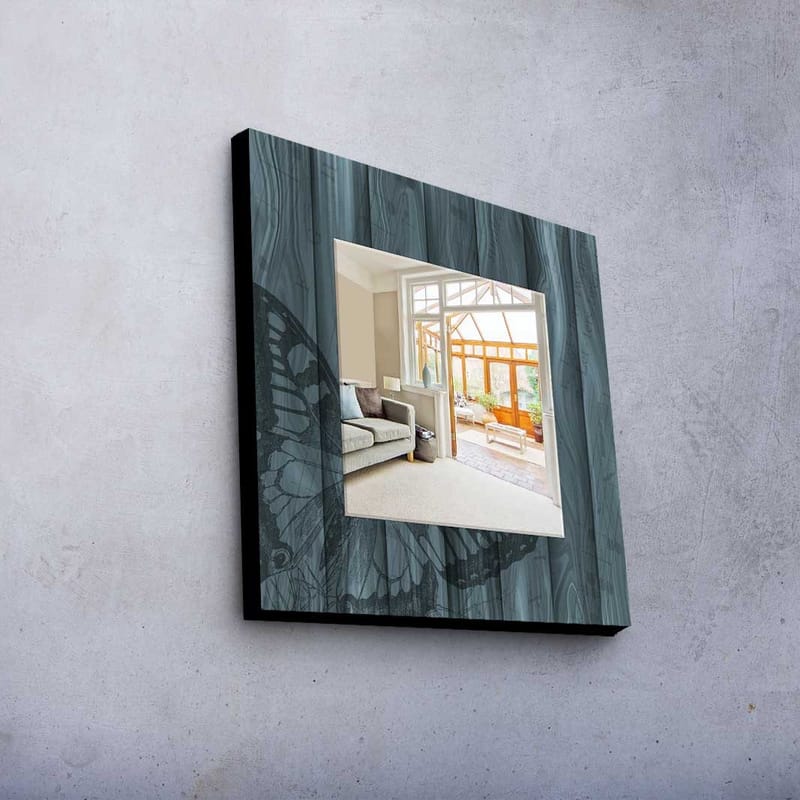 Dekorspegel 50x50 cm - Flerfärgad - Inredning - Speglar - Väggspegel