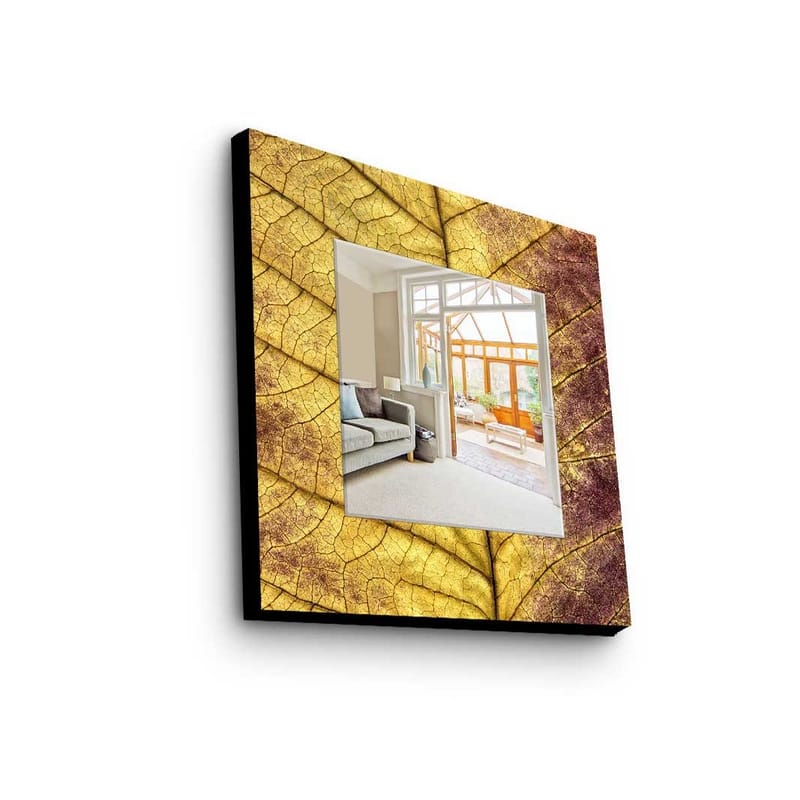 Dekorspegel 50x50 cm, Flerfärgad