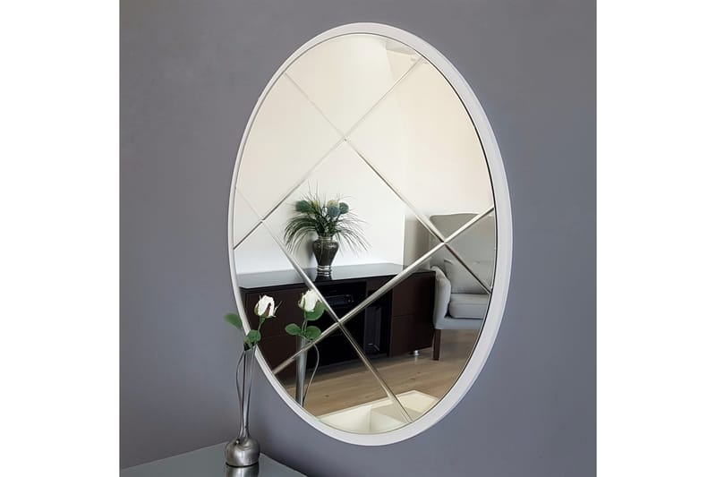 Delance Dekorationsspegel 60 cm - Silver - Inredning - Speglar - Väggspegel