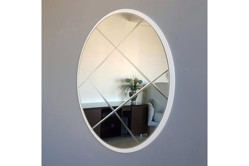 Delance Dekorationsspegel 60 cm - Silver - Väggspegel - Hallspegel
