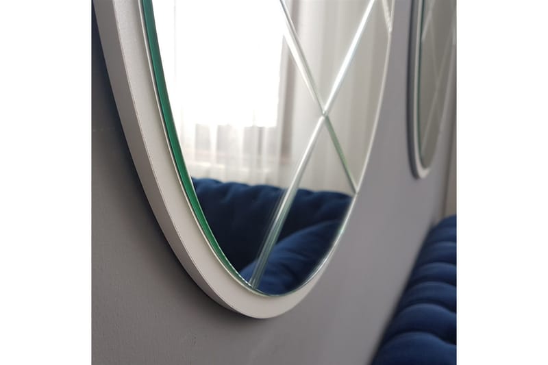 Delance Dekorationsspegel 60 cm - Silver - Inredning - Speglar - Väggspegel