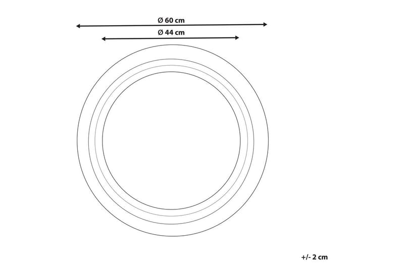 Väggspegel Delicias - Inredning - Speglar - Väggspegel